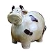 Produktbild GEZHU Skulptur Statue Skulptur Tier Kuh Keramik Crafts Kuh Münzen-Piggy Bank Piggy Bank Geburtstags-Geschenk Praktisches dekoratives Sparschwein.