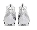 Nike Men's Vapor Edge Pro 360 Football Boots Soccer Cleats, White Black Metallic Silver, 12