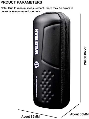 WILD MAN Waterproof Hard Shell Bike Bag for Mountain Road Bicycle Repair Tool Kits and Bicycle Accessories (Do not Contain Tool Kits)