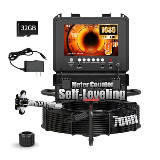 Advanced 9'' Sewer Inspection Camera System