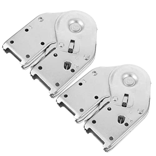 HYTROVE 2Piezas Kit de Reemplazo para Escalera de Aluminio Accesorios de Escalera Bisagras de Hierro Duraderas para Estabilidad y Instalación