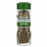 McCormick Gourmet Organic Thyme Leaves 0.65 oz (Pack of 6)