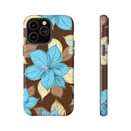 Coque robuste iPhone 14 Pro Max motif floral protection rayures