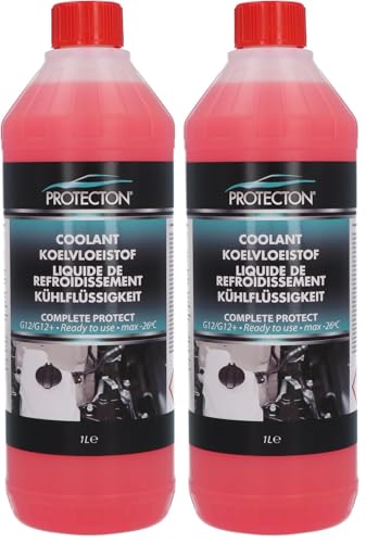 Protecton 1890929 Kühlmittel Kühlerfrostschutz 1L Flasche (Packung mit 2)