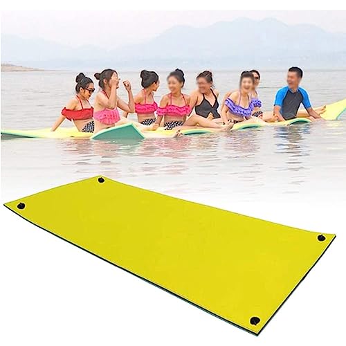 WolFum Colchoneta de espuma para piscina, alfombra mágica de Xpe, gran parque acuático