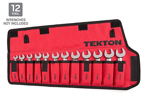 Tekton 12-Tool Stubby Combination Wrench Pouch (8-19 Mm) | Org27212 #TOP1