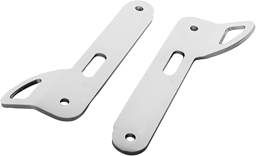 Miniatura 9 de Kit de soporte de sujeción de amarre delantero compatible con modelos Harley-Davidson Electra Glide+Street Glide Touring 2014-2020 (negro brillante)