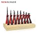 Produktbild Zangen-Set für Schmuckherstellung, 8-teilige Zange mit Holzpalette, NEWACALOX 4,5"Mini Multitool Diagonale/Endschnitt/Seite/Lang/Gebogen/Flach/Rundzange-Zangensatz