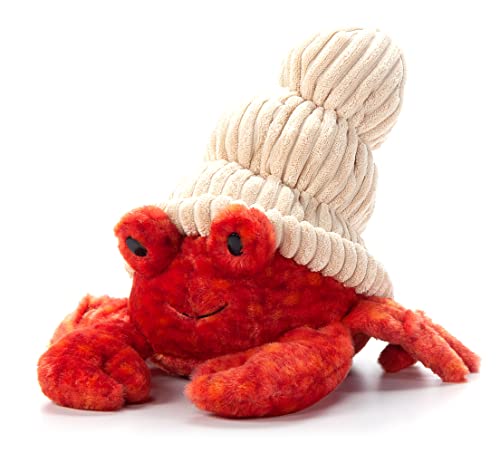 Image of The Petting Zoo Hermit Crab Stuffed Animal Plushie, Gifts for Kids, Wild Onez Sealife Animals, Hermit Crab Plush Toy 12 inches