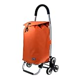 Chariots de Courses, Chariot de supermarché Portable Chariot à Bagages Chariot Chargement remorque Chariot Chariot Poussette Pliable Lavable, Violet Multifonctionnel