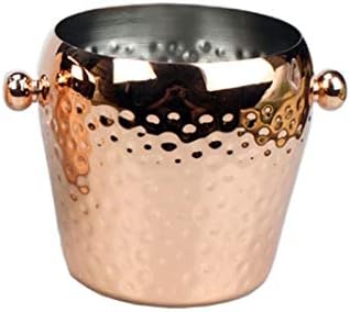 TEMKIN Barra de café de Cubo de Hielo de Hierro Negro Creativo, Equipo de Tienda de té de cafetería de Cubo de Hielo Grande TEMKIN Barra de café de Cubo de Hielo de Hierro Negro Creativo, Equipo de Tienda de té de cafetería de Cubo de Hielo Grande