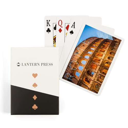 Lantern Press Naipes Póker Colosseum Roma 52 Cartas
