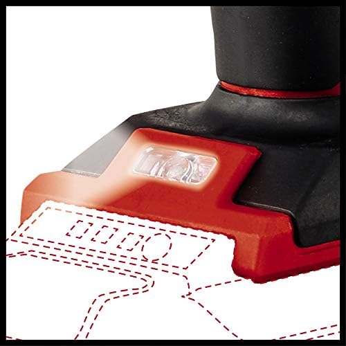 Einhell Te-Cg 18 Li - Solo Pistolet do Klejenia na Gorąco, Czerwony/Czarny, 18.2 x 6 x 18.6 cm