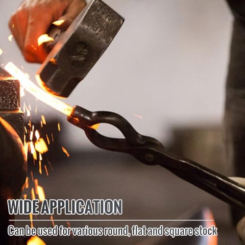 17-Zoll-V-Bit-Bolzen-Schmiedezange, Wolf-Backenzange, zusammengebaute Messerherstellung, Schmiede-, Klingen- und Amboss-Schmiedezange