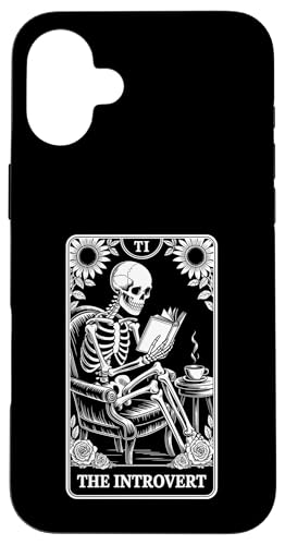 The Introvert Tarot Card Indoorsy Men Inrovert �X�}�z�P�[�X iPhone 16 Plus �p