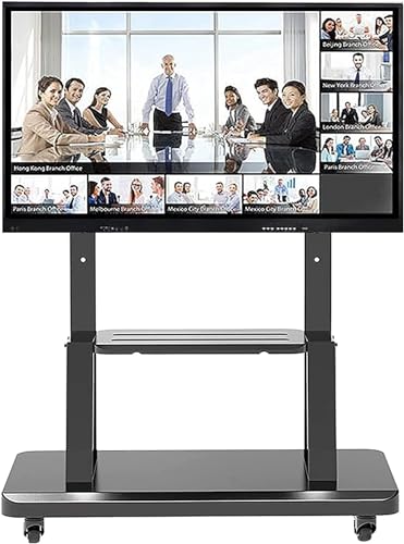 Soporte móvil para TV con ruedas y altura ajustable miniatura 1