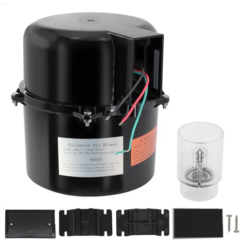 XHHEZQ 6310131 Silencer Spa Blower 120V 1.0 HP Replacement for Air Supply