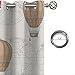 Ruelvth Kids Bedroom Curtains, Hot Air Balloon Children Blackout Curtains Simple World Map Window Curtains with Grommets for Nursery Boys Girls Bedroom, 42x63 Inch, 2 Panels