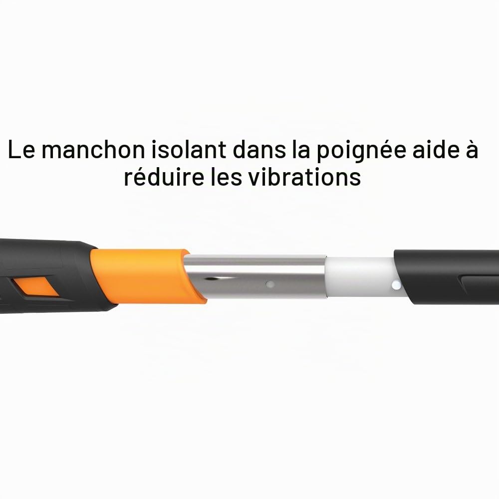 Fiskars IsoCore 750910-1001 Marteau de club Orange/noir 1,4 kg, US import