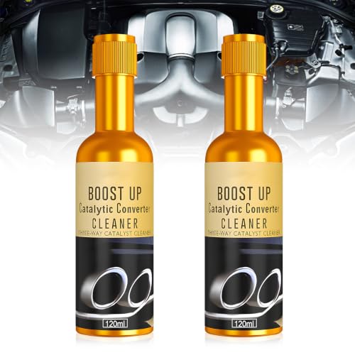 3-Pack Katalysatorreiniger, Turboreiniger, Snelle en Handige Uitlaatgasreiniger voor Auto's, Geschikt voor Benzine-, Diesel- en Hybride Voertuigen (120 ml)