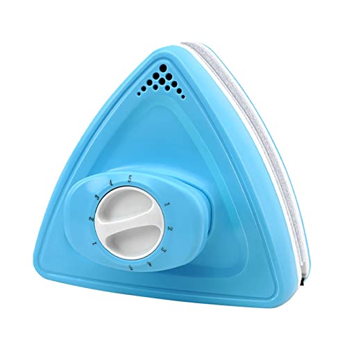 Magnetic Glass Cleaner, Nettoyeur de vitres magnétique réglable, Brosse Nettoyage for d'une épaisseur 10 à 46 mm, for immeubles Grande Hauteur