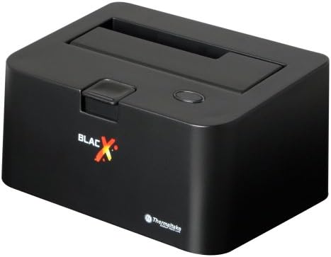 Thermaltake BlacX 2.5”/3.5” Sata I/II/III USB 2.0 External Hard Drive Enclosure Docking Station N0028USU