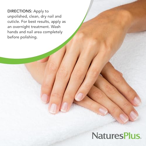 NaturesPlus Ultra Nails Nutrient-Activated Strengthener - .25 fl oz - Naturally Strengthens Nails & Cuticles - Conditions Nails With Aloe, Calendula, Vitamins & Protein - Formaldehyde Free, Vegan - Thumbnail 5
