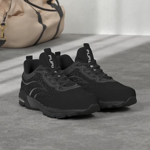 Furuian Steel Toe Shoes for Men & Women Lightweight Safety Work Shoes Comfortable Steel Toe Sneakers Warehouse Industry Work Sneakers2