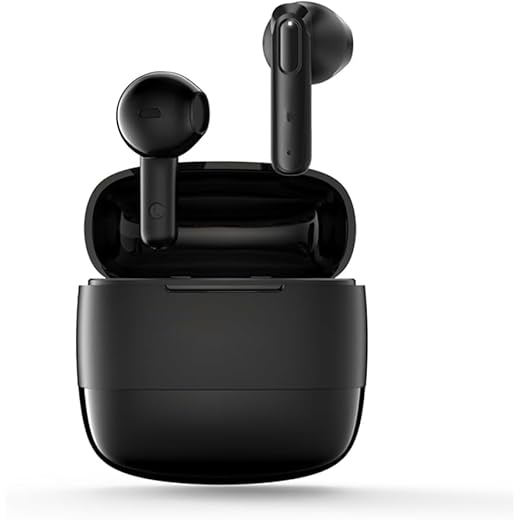Fones de ouvido Bluetooth 5.3 sem fio Fones de ouvido à prova d'água TWS HD Earbuds com baixa latência de jogo com microfone fone de ouvido