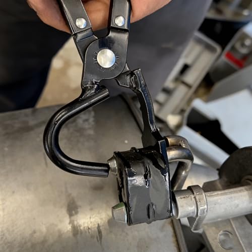 Auspuffgummi Zange, 29 cm Auspuffgummi Lösezange, AufhäNger Entfernungszange, Auto Auspuff AufhäNger Entfernungszange, Auspuffgummi Zange Werkzeug, für Autos Auspuffanlag