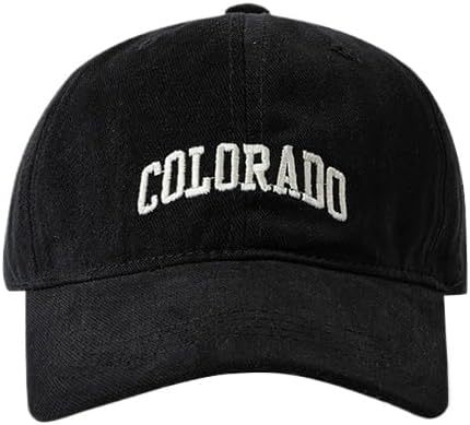 Men's Simple Embroidered Baseball Cap Women's Spring and Autumn Versatile Wide-Brimmed Peaked Cap