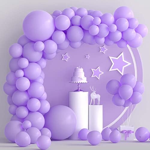 TUPARKA Silver Balloons 102 Pcs Metallic Silver Balloons Garland Arch Kit 18 12 10 5 Inches Party Balloons for Birthday Wedding Baby Shower Anniversary Party Decor