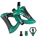 Produktbild Aiglam Garten Sprinkler,Rasensprenger Automatische 360 Grad Rotierende Rasen Wasser Sprinkler 3-Arm Sprenger Gardena für Bewässerungsanlagen,Rasensprinkler Bewässerungssystem