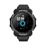 Smart Watch sportivo da 1,44 pollici IPS touchscreen, modalità multi-sport, batteria lunga, avvisi di chiamata/messaggio, compatibile con Android iOS