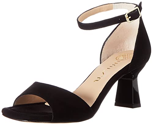 Unisa Damen MASIM_KS Sandale mit Absatz, Black, 37 EU Cover