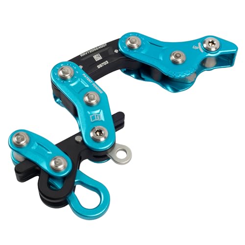 Notch Rope Runner Vertec Ultimate Climbing & Work Positioning Device, Tool-Free Adjustability, Midline Attachable, Use with Lines 11-12.9mm (99703) - Thumbnail 4
