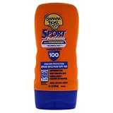 Banana Boat Sport Performance Sunscreen Lotion SPF 100, 4-ounce Bottles (Pack of 2)