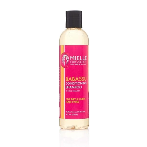 MIELLE ORGANICS - BABASSU OIL CONDITIONING SULFATE FREE SHAMPOO-8 OZ