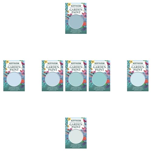 Rust-Oleum Garden Paint in Matt Finish – Soft Blues Tester Box