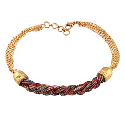 I Jewels Gold Plated Bracelet For Women (R622)