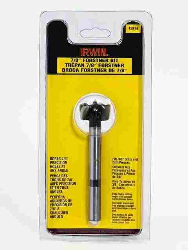 Irwin 1966899 7/8" Forstner Wood Boring Bit #TOP13