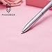 PASISIBICK Crown Top Pens,Fantastic Gift for Women,Metal Ballpoint Pens with Black Ink(8PCS)