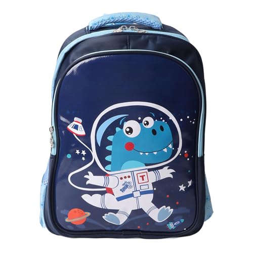 Mochila Infantil Space Dragon para Meninos e Meninas, Mochila Leve para Escola Primária Infantil Com