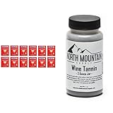 North Mountain Supply - RS-PC-12 Red Star Premier Classique Wine Yeast - Pack of 12 - Fresh Yeast & WT-2oz Wine Tannin - 2 Ounce Jar