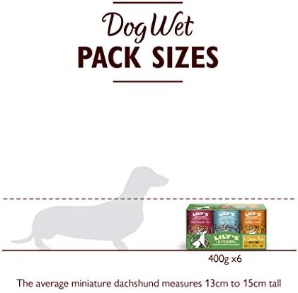 Lily's Kitchen Natural Grain Free Multipack - Complete Adult Wet Dog Food (6 x 400g)