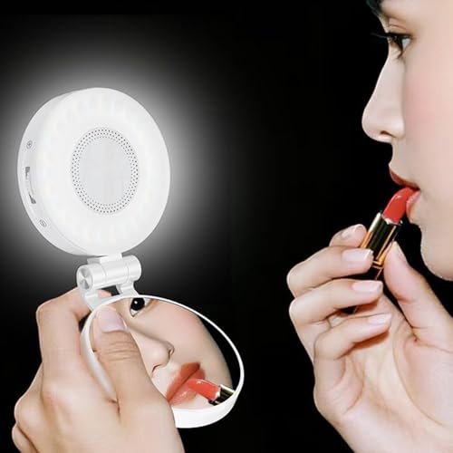 Luz para Selfie para teléfono | Luz LED magnética para teléfono Selfie, Recargable, 3 Modos de Dispositivos, para fotografía, grabación de vlog, cámara de Maquillaje, transmisión en, Viajes - imagen 7