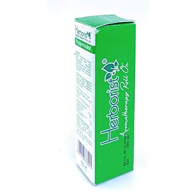 Aromatherapy Roll on Oil - Peppermint, 10 ml (Pack of 6)