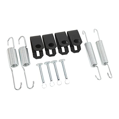 Spring12Pcs Kit de Resorte de Zapata de Freno del Lado del Conductor del Pasajero 1018163 01 para Club Car DS Precedent Carts 1980 Up
