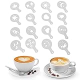 kunststoff lattenprofil [DIY-WERKZEUG FÜR VIELFÄLTIGE GETRÄNKE] Ideal für ausgefallenen Kaffee, Cappuccino, Latte, heiße Schokolade und andere Getränke. Perfekt für Kaffeeliebhaber oder Hobby-Baristas, um ihren Getränken eine persönliche Note zu verleihen.