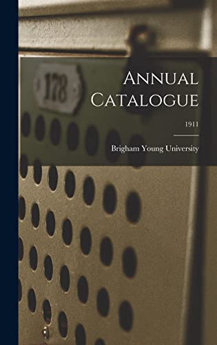 Annual Catalogue; 1911